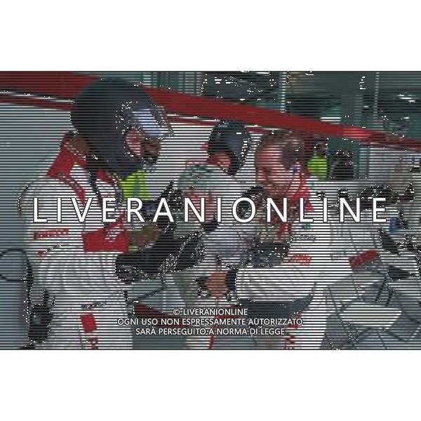 Formula 1 Emirates Gran Premio Dell\'emilia Romagna 2020, Emilia Romagna Grand Prix - Sunday - Formula 1 Championship, 01 November 2020 Autodromo Internazionale Enzo e Dino Ferrari, imola (bo), Italy Photo showing: Celebration in Alfa Romeo Racing ORLEN Team after 2 cars finish in the points @LM/DPPI/DPPI/Antonin Vincent AG ALDO LIVERANI SAS