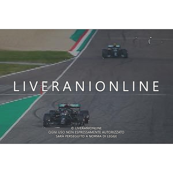 Formula 1 Emirates Gran Premio Dell\'emilia Romagna 2020, Emilia Romagna Grand Prix - Sunday - Formula 1 Championship, 01 November 2020 Autodromo Internazionale Enzo e Dino Ferrari, imola (bo), Italy Photo showing: 44 HAMILTON Lewis (gbr), Mercedes AMG F1 GP W11 Hybrid EQ Power+, action @LM/DPPI/DPPI/Joao Filipe AG ALDO LIVERANI SAS