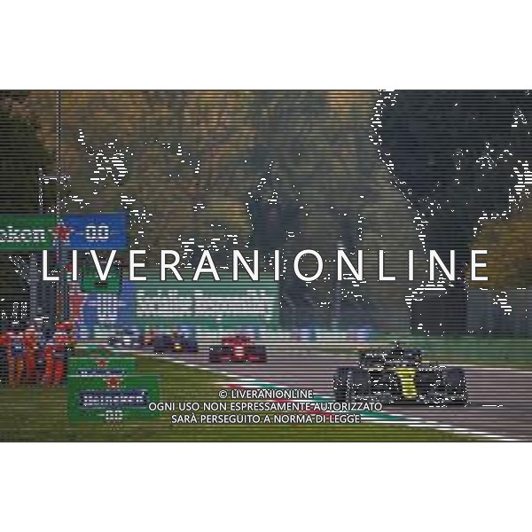 Formula 1 Emirates Gran Premio Dell\'emilia Romagna 2020, Emilia Romagna Grand Prix - Sunday - Formula 1 Championship, 01 November 2020 Autodromo Internazionale Enzo e Dino Ferrari, imola (bo), Italy Photo showing: 03 RICCIARDO Daniel (aus), Renault F1 Team RS20, action @LM/DPPI/DPPI/Joao Filipe AG ALDO LIVERANI SAS