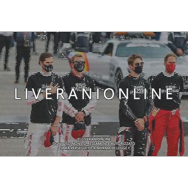 Formula 1 Emirates Gran Premio Dell\'emilia Romagna 2020, Emilia Romagna Grand Prix - Sunday - Formula 1 Championship, 01 November 2020 Autodromo Internazionale Enzo e Dino Ferrari, imola (bo), Italy Photo showing: GIOVINAZZI Antonio (ita), Alfa Romeo Racing ORLEN C39, RAIKKONEN Kimi (fin), Alfa Romeo Racing ORLEN C39, portrait @LM/DPPI/DPPI/Antonin Vincent AG ALDO LIVERANI SAS