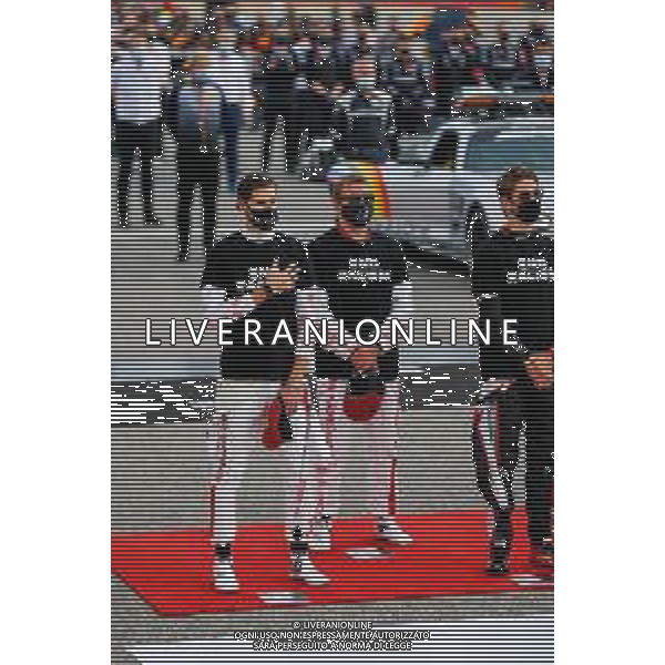 Formula 1 Emirates Gran Premio Dell\'emilia Romagna 2020, Emilia Romagna Grand Prix - Sunday - Formula 1 Championship, 01 November 2020 Autodromo Internazionale Enzo e Dino Ferrari, imola (bo), Italy Photo showing: GIOVINAZZI Antonio (ita), Alfa Romeo Racing ORLEN C39, RAIKKONEN Kimi (fin), Alfa Romeo Racing ORLEN C39, action @LM/DPPI/DPPI/Antonin Vincent AG ALDO LIVERANI SAS