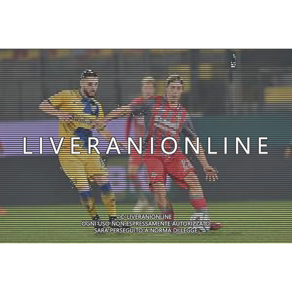 Frosinone vs Cremonese - Campionato di Calcio Serie BKT 2020/2021, 01 novembre 2020 Frosinone, Italia Nella foto: ANDREA BEGHETTO FROSINONE ALESSANDRO CRESCENZI CREMONESE @LM/Claudio Pasquazi AG ALDO LIVERANI SAS