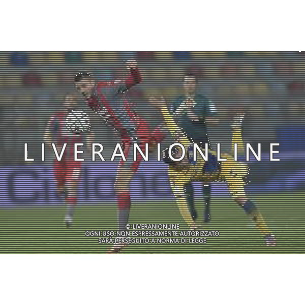 Frosinone vs Cremonese - Campionato di Calcio Serie BKT 2020/2021, 01 novembre 2020 Frosinone, Italia Nella foto: DANIEL CIOFANI CREMONESE E RAFFAELE MAIELLO @LM/Claudio Pasquazi AG ALDO LIVERANI SAS