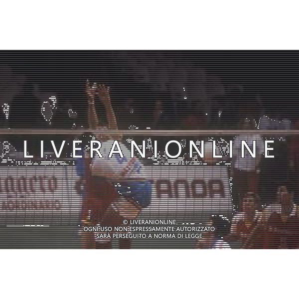 GIANI ANDREA PALLAVOLISTA ITALIANO - VOLLEY - RETROSPETTIVA NELLA FOTO NEL 1990-1991 ©ARCHIVIO AGENZIA ALDO LIVERANI SAS