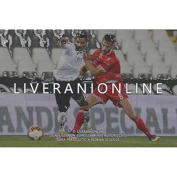 CESENA - PADOVA Campionato di Calcio Serie C del 02/11/2020 nella foto: Russini Simone(Cesena fc) Germano Umberto(Padova) ©Claudio Zamagni/Agenzia Aldo Liverani