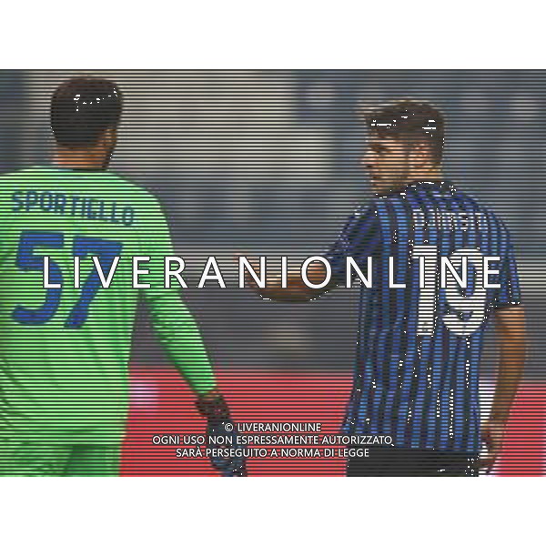 Atalanta-Liverpool Uefa Champions League 2020/2021 3a giornata Bergamo, 3 novembre 2020 Nella foto: Berat Djimsiti e sportiello Ph. Soli - Ag. Aldo Liverani /AGENZIA ALDO LIVERANI SAS