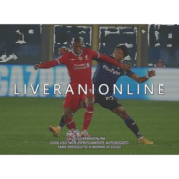 Atalanta-Liverpool Uefa Champions League 2020/2021 3a giornata Bergamo, 3 novembre 2020 Nella foto: Georginio Wijnaldum e Johan Mojica Ph. Soli - Ag. Aldo Liverani/AGENZIA ALDO LIVERANI SAS