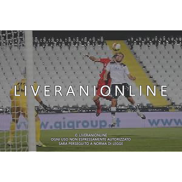 CESENA - PADOVA Campionato di Calcio Serie C del 02/11/2020 nella foto: Della Latta Simone(Padova) Aurelio Giuseppe(Cesena fc) ©Claudio Zamagni/Agenzia Aldo Liverani