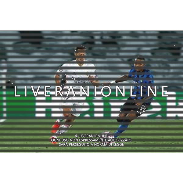 Real Madrid CF vs FC Internazionale - UEFA Champions League football match 2020/2021, 03 November 2020 Alfredo Di Stefano stadium, valdebebas near madrid, spain, Italy Photo showing: Lucas Vazquez of Real Madrid and Ashley Young of Inter in action @LM/DPPI/DPPI/Oscar Barroso AG ALDO LIVERANI SAS
