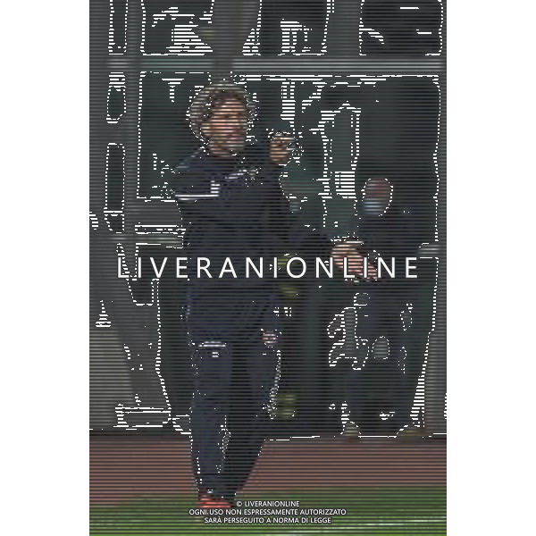 Livorno vs Juventus U23 - Campionato di Calcio Serie C - Lega Pro 2020/2021, 04 novembre 2020 Livorno, Italia Nella foto: Alessandro Dal Canto allenatore (Livorno) @LM/Fabio Fagiolini AG ALDO LIVERANI SAS