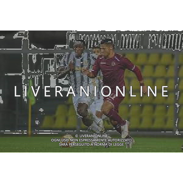 Livorno vs Juventus U23 - Campionato di Calcio Serie C - Lega Pro 2020/2021, 04 novembre 2020 Livorno, Italia Nella foto: Mendes Murilo (Livorno) e Dauda Peeters (Juventus U23) @LM/Fabio Fagiolini AG ALDO LIVERANI SAS
