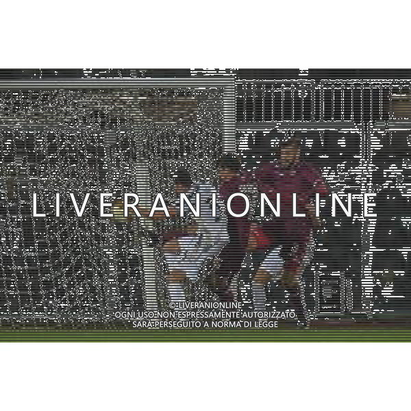 Livorno vs Juventus U23 - Campionato di Calcio Serie C - Lega Pro 2020/2021, 04 novembre 2020 Livorno, Italia Nella foto: Tino Parisi (Livorno) anticipa Daniel Leo (Juventus U23) @LM/Fabio Fagiolini AG ALDO LIVERANI SAS