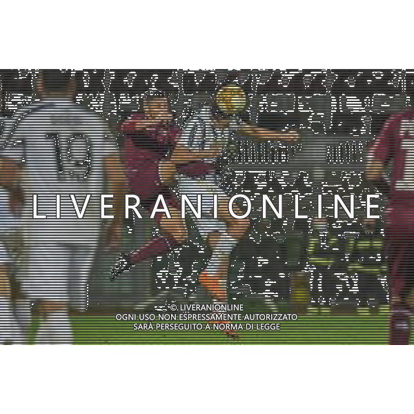 Livorno vs Juventus U23 - Campionato di Calcio Serie C - Lega Pro 2020/2021, 04 novembre 2020 Livorno, Italia Nella foto: Hamza Haoudi (Livorno) falloso su Daniel Leo (Juventus U23) @LM/Fabio Fagiolini AG ALDO LIVERANI SAS