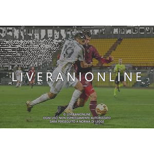 Livorno vs Juventus U23 - Campionato di Calcio Serie C - Lega Pro 2020/2021, 04 novembre 2020 Livorno, Italia Nella foto: Hamzi Rafia (Juventus U23) e Matteo Di Gennaro (Livorno) @LM/Fabio Fagiolini AG ALDO LIVERANI SAS
