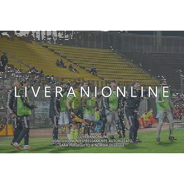 Livorno vs Juventus U23 - Campionato di Calcio Serie C - Lega Pro 2020/2021, 04 novembre 2020 Livorno, Italia Nella foto: La panchina della Juve festeggia il pareggio @LM/Fabio Fagiolini AG ALDO LIVERANI SAS