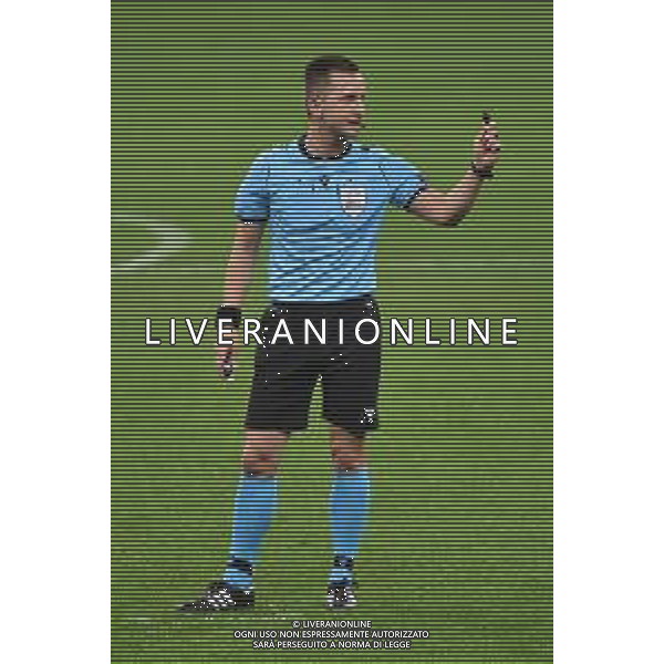 l’arbitro Bartosz Frankowski (POL) Milan vs LOSC Lille UEFA Europa League fase a gironi 3° giornata - gruppo H Milano 05-11-2020 Stadio Giuseppe Meazza - San Siro foto Roberto Garavaglia/agenzia Aldo Liverani sas