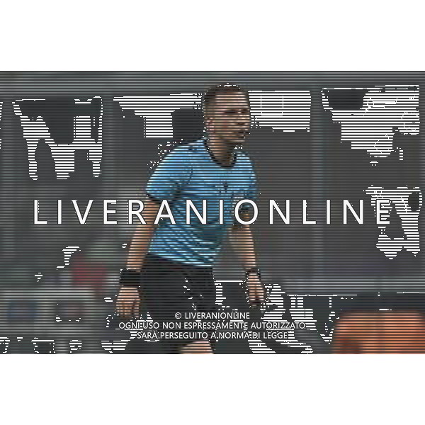 l\'arbitro Bartosz Frankowski (POL) Milan vs LOSC Lille UEFA Europa League fase a gironi 3¬∞ giornata - gruppo H Milano 05-11-2020 Stadio Giuseppe Meazza - San Siro foto Roberto Garavaglia/agenzia Aldo Liverani sas
