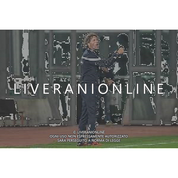 Livorno vs Juventus U23 - Campionato di Calcio Serie C - Lega Pro 2020/2021, 04 novembre 2020 Stadio Comunale &#34;Armando Picchi&#34;, Livorno, Italia Nella foto: Alessandro Dal Canto allenatore (Livorno) @LM/Fabio Fagiolini AG ALDO LIVERANI SAS