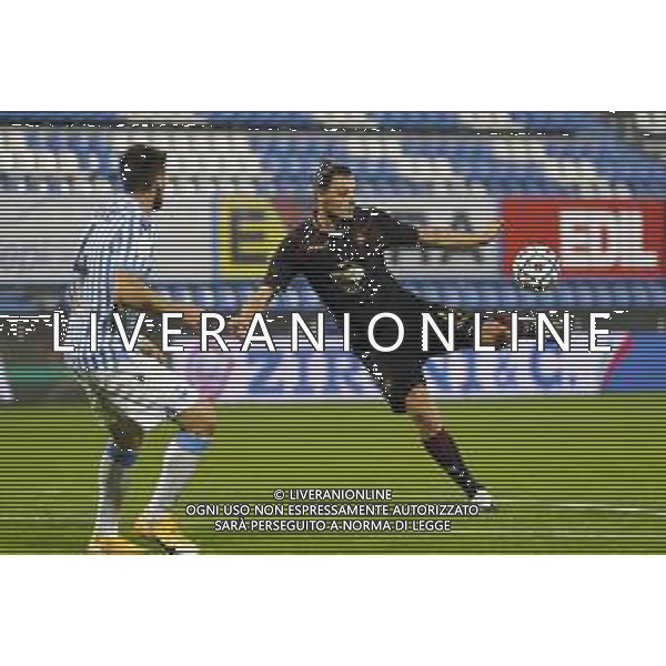 Spal - Salernitana Serie BKT 06/11/2020 nella foto: Milan Djuric (salernitana) ©Claudio Zamagni/Agenzia Aldo Liverani Milan Djuri?(salernitana) during Italian Serie BKT soccer match between Spal and Salernitana at Paolo Mazza Stadium in Ferrara on November 6 2020 photo credit by Claudio Zamagni/Aldo Liverani Photo Agency/ AGENZIA ALDO LIVERANI SAS