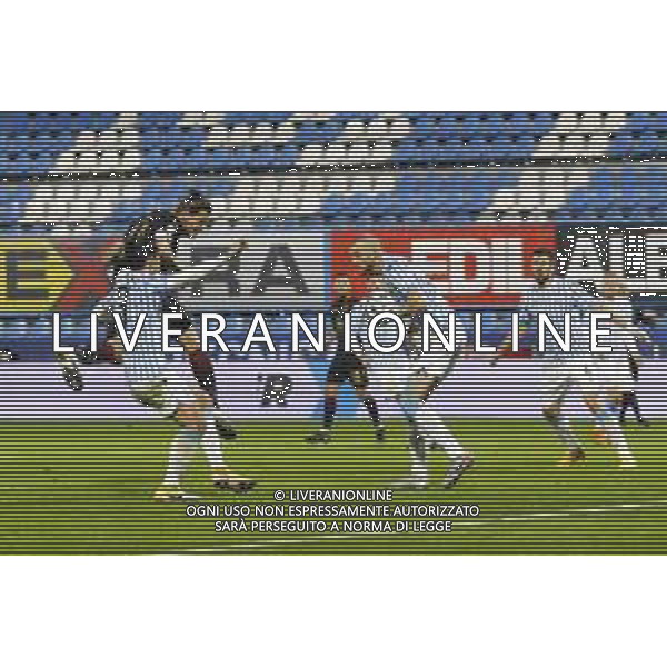 Spal - Salernitana Serie BKT 06/11/2020 nella foto: occasione Milan Djuric (salernitana) ©Claudio Zamagni/Agenzia Aldo Liverani during Italian Serie BKT soccer match between Spal and Salernitana at Paolo Mazza Stadium in Ferrara on November 6 2020 photo credit by Claudio Zamagni/Aldo Liverani Photo Agency / AGENZIA ALDO LIVERANI SAS