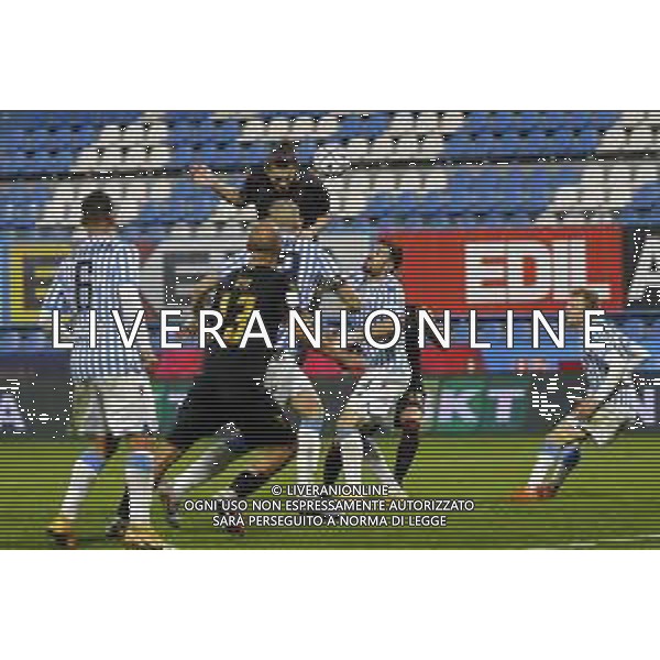 Spal - Salernitana Serie BKT 06/11/2020 nella foto: occasione Milan Djuric (salernitana) ©Claudio Zamagni/Agenzia Aldo Liverani Milan Djuri?(salernitana) during Italian Serie BKT soccer match between Spal and Salernitana at Paolo Mazza Stadium in Ferrara on November 6 2020 photo credit by Claudio Zamagni/Aldo Liverani Photo Agency / AGENZIA ALDO LIVERANI SAS
