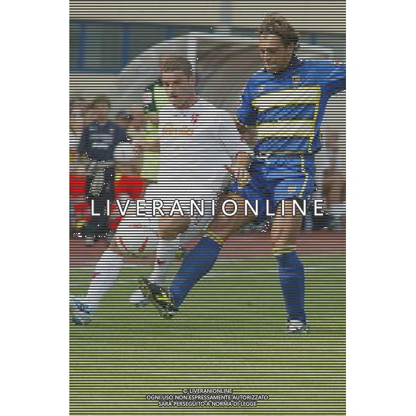 PADOVA 14/8/2005 PADOVA-PARMA 2¡ TURNO TIM CUP NELLA FOTO SIVIGLIA-ZECCHINI FOTO GARBUIO/AG ALDO LIVERANI
