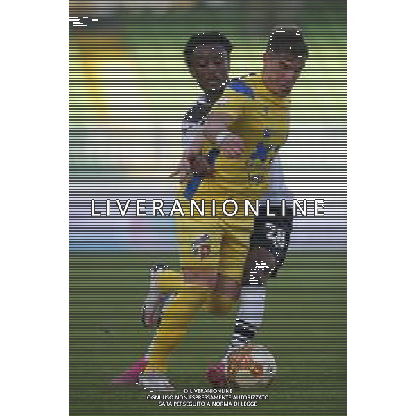 Cesena - Fermana campionato di Calcio Serie C girone B del 07/11/2020 nella foto: Donato De Pascalis(Fermana) Koffi Christian(Cesena fc) ©Claudio Zamagni/Agenzia Aldo Liverani /AGENZIA ALDO LIVERANI SAS