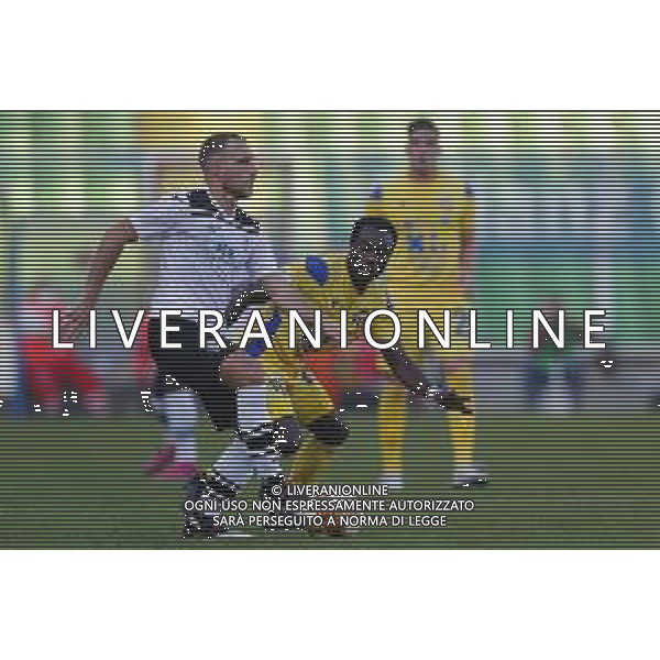 Cesena - Fermana campionato di Calcio Serie C girone B del 07/11/2020 nella foto: Steffre\' Demetrio(Cesena fc) Kingsley Boateng(Fermana) ©Claudio Zamagni/Agenzia Aldo Liverani /AGENZIA ALDO LIVERANI SAS