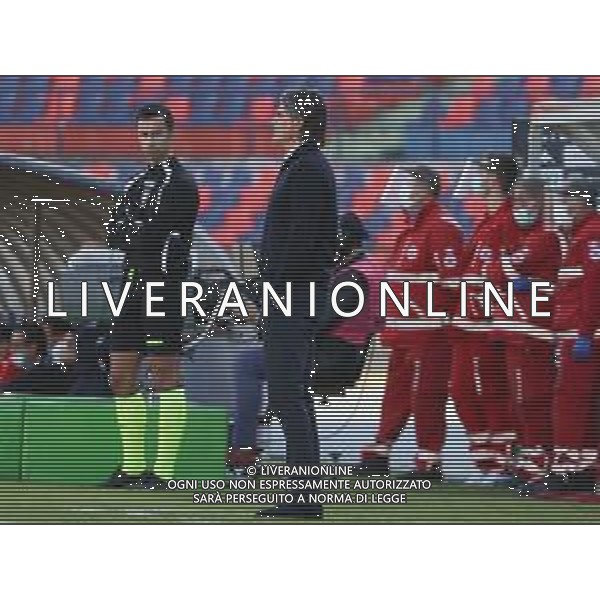 Cosenza vs Brescia - Campionato di Calcio Serie BKT 2020/2021, 07 novembre 2020 Stadio San Vito Gigi Marulla, Cosenza, Italia Nella foto: Lopez Diego allenatore Brescia @LM/Valentina Giannettoni / AGENZIA ALDO LIVERANI SAS