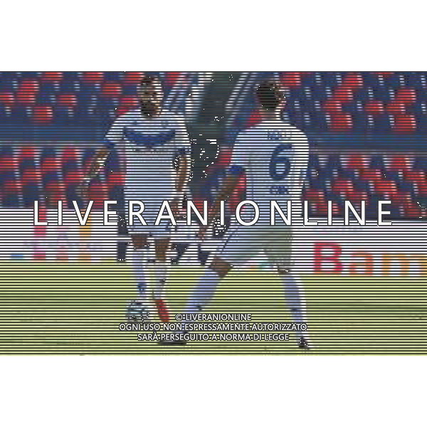 Cosenza vs Brescia - Campionato di Calcio Serie BKT 2020/2021, 07 novembre 2020 Stadio San Vito Gigi Marulla, Cosenza, Italia Nella foto: Cahncellor Carlos Brescia Ndoj Emanuele Brescia @LM/Valentina Giannettoni / AGENZIA ALDO LIVERANI SAS