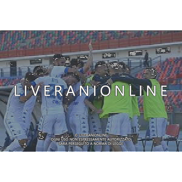 Cosenza vs Brescia - Campionato di Calcio Serie BKT 2020/2021, 07 novembre 2020 Stadio San Vito Gigi Marulla, Cosenza, Italia Nella foto: Gol Brescia Dessena 1-0 @LM/Valentina Giannettoni / AGENZIA ALDO LIVERANI SAS