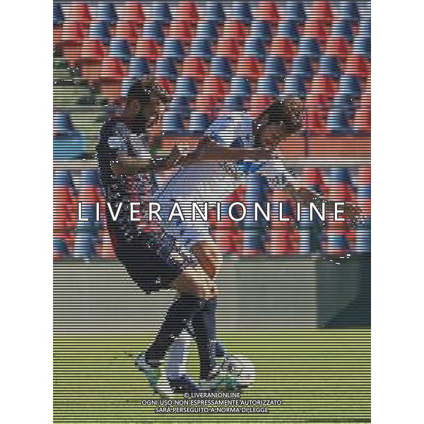 Cosenza vs Brescia - Campionato di Calcio Serie BKT 2020/2021, 07 novembre 2020 Stadio San Vito Gigi Marulla, Cosenza, Italia Nella foto: Dessena Daniele Brescia Bruccini Mirko Cosenza @LM/Valentina Giannettoni / AGENZIA ALDO LIVERANI SAS