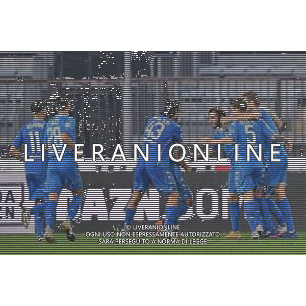 Empoli vs Reggina - Campionato di Calcio Serie BKT 2020/2021, 07 novembre 2020 Empoli, Italia Nella foto: Esultanza Empoli @LM/Lisa Guglielmi AG ALDO LIVERANI SAS
