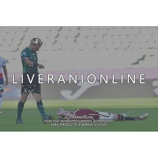 Torino 08.11.2020 Stadio Olimpico Grande Torino ©Alessandro Falzone/Agenzia Aldo Liverani Torino vs Crotone Serie A Tim 2020-2021 Nella foto : Arbitro FRANCESCO FOURNEAU ANDREA BELOTTI ©Falzone / AGENZIA ALDO LIVERANI SAS