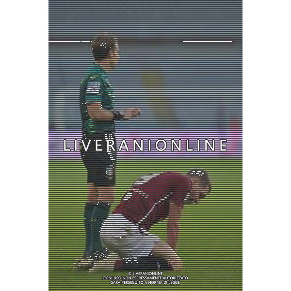 Torino 08.11.2020 Stadio Olimpico Grande Torino ©Alessandro Falzone/Agenzia Aldo Liverani Torino vs Crotone Serie A Tim 2020-2021 Nella foto : Arbitro FRANCESCO FOURNEAU-ANDREA BELOTTI ©Falzone / Agenzia Aldo Liverani Sas