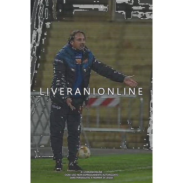 Pistoiese vs Pontedera - Campionato di Calcio Serie C - Lega Pro 2020/2021, 08 novembre 2020 Pistoia, Italia Nella foto: Nicolo Frustalupi allenatore (Pistoiese) @LM/Fabio Fagiolini AG ALDO LIVERANI SAS