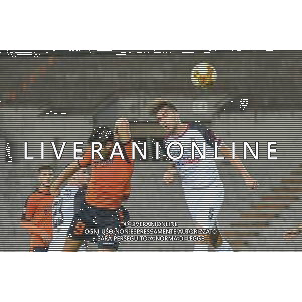 Pistoiese vs Pontedera - Campionato di Calcio Serie C - Lega Pro 2020/2021, 08 novembre 2020 Pistoia, Italia Nella foto: mano in area di Niccolo Giucci (Pistoiese) @LM/Fabio Fagiolini AG ALDO LIVERANI SAS