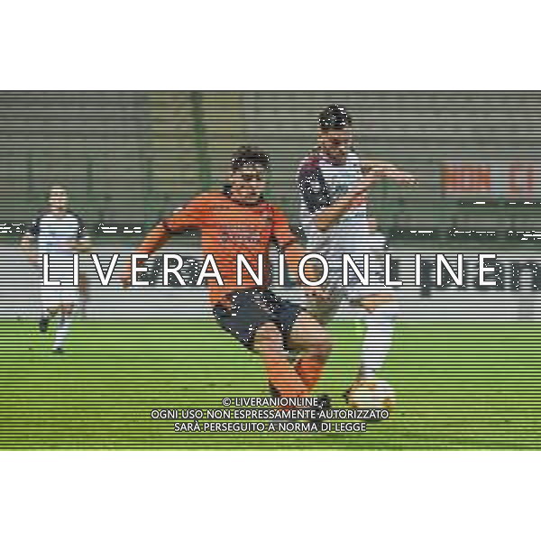 Pistoiese vs Pontedera - Campionato di Calcio Serie C - Lega Pro 2020/2021, 08 novembre 2020 Pistoia, Italia Nella foto: Pietro Tempestini (Pistoiese) e Emanuele Matteucci (Pontedera) @LM/Fabio Fagiolini AG ALDO LIVERANI SAS