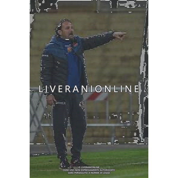 Pistoiese vs Pontedera - Campionato di Calcio Serie C - Lega Pro 2020/2021, 08 novembre 2020 Pistoia, Italia Nella foto: Nicolo Frustalupi allenatore (Pistoiese) @LM/Fabio Fagiolini AG ALDO LIVERANI SAS