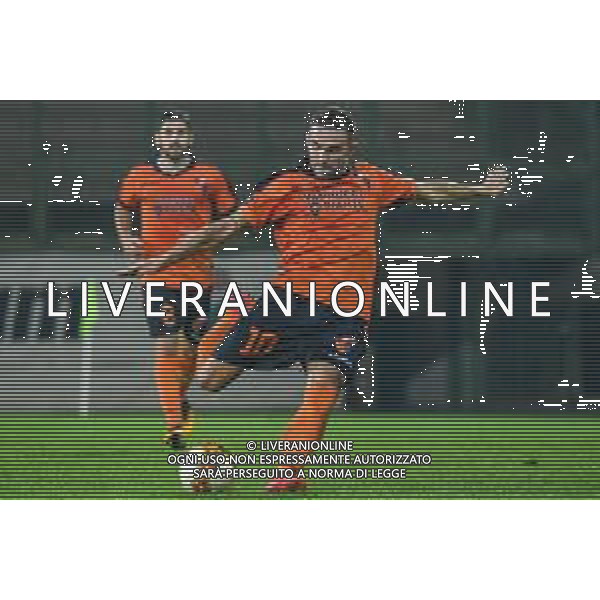 Pistoiese vs Pontedera - Campionato di Calcio Serie C - Lega Pro 2020/2021, 08 novembre 2020 Pistoia, Italia Nella foto: Alessandro Cesarini (Pistoiese) al tiro @LM/Fabio Fagiolini AG ALDO LIVERANI SAS