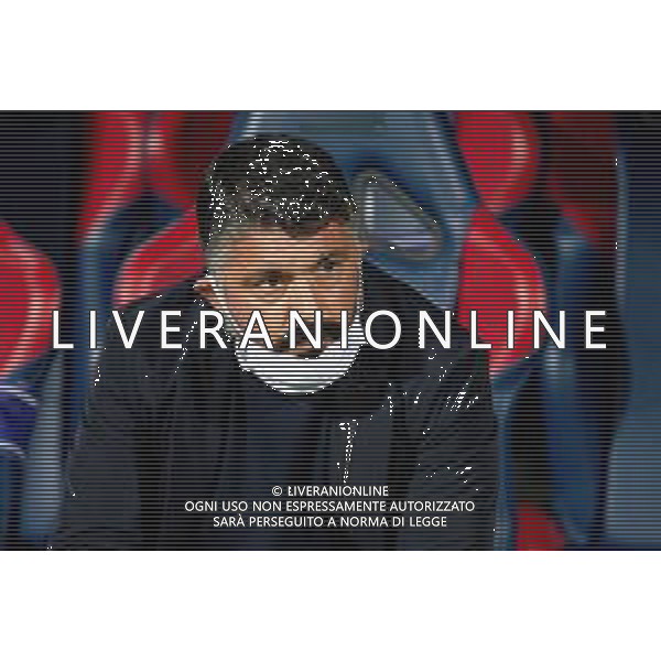 Bologna Calcio vs SSC Napoli - Italian soccer Serie A match 2020/2021, 08 November 2020 Dall\'Ara stadium, Bologna, Italy Photo showing: Gennaro Gattuso (Coach SSC Napoli) @LM/Ettore Griffoni AG ALDO LIVERANI SAS