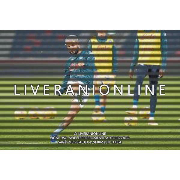 Bologna Calcio vs SSC Napoli - Italian soccer Serie A match 2020/2021, 08 November 2020 Dall\'Ara stadium, Bologna, Italy Photo showing: Lorenzo Insigne (Napoli) during the warm up @LM/Ettore Griffoni AG ALDO LIVERANI SAS