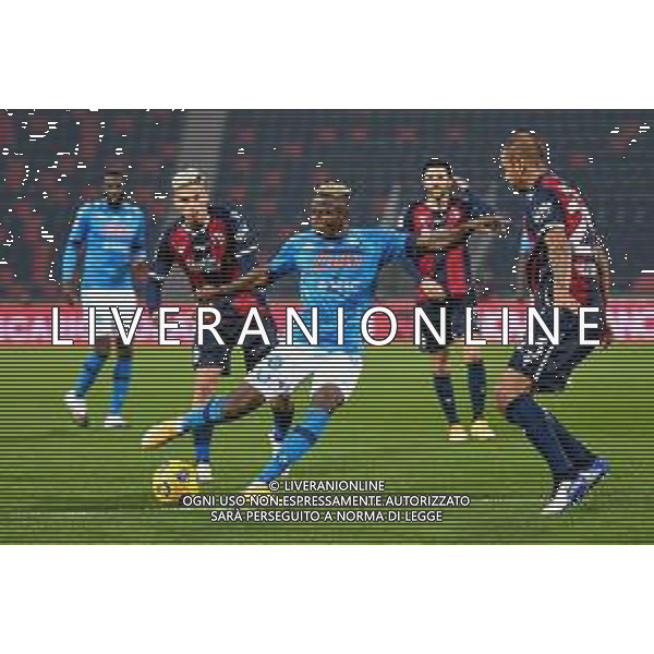 Bologna Calcio vs SSC Napoli - Italian soccer Serie A match 2020/2021, 08 November 2020 Dall\'Ara stadium, Bologna, Italy Photo showing: Victor Osimhen (Napoli) @LM/Ettore Griffoni AG ALDO LIVERANI SAS