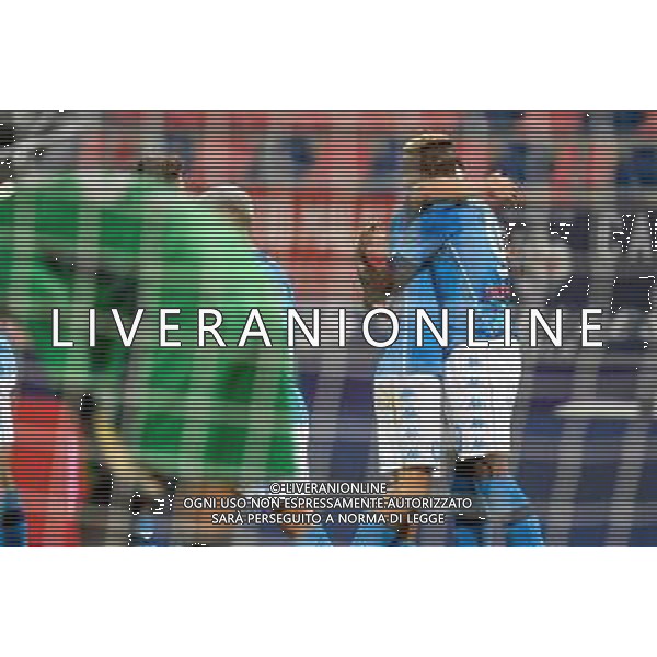 Bologna Calcio vs SSC Napoli - Italian soccer Serie A match 2020/2021, 08 November 2020 Dall\'Ara stadium, Bologna, Italy Photo showing: Victor Osimhen (Napoli) celebrates after scoring a goal of 0-1 @LM/Ettore Griffoni AG ALDO LIVERANI SAS