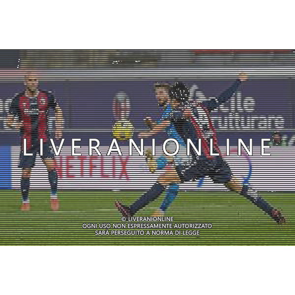 Bologna Calcio vs SSC Napoli - Italian soccer Serie A match 2020/2021, 08 November 2020 Dall\'Ara stadium, Bologna, Italy Photo showing: Dries Mertens (Napoli) @LM/Ettore Griffoni AG ALDO LIVERANI SAS