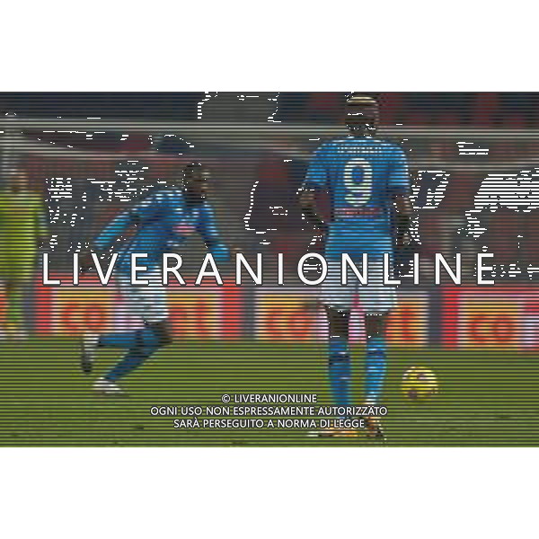 BOLOGNA - NAPOLI CAMPIONATO CALCIO SERIE A TIM 08.11.2020 NELLA FOTO Bakayoko e Osimhen ©Roberto Villani / AGENZIA ALDO LIVERANI SAS