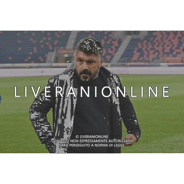 BOLOGNA - NAPOLI CAMPIONATO CALCIO SERIE A TIM 08.11.2020 NELLA FOTO Gennaro Gattuso allenatore Napoli ©Roberto Villani / AGENZIA ALDO LIVERANI SAS