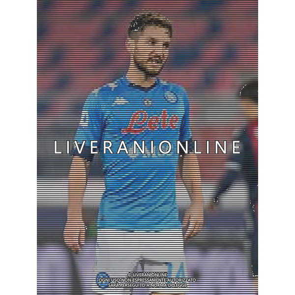 Bologna Calcio vs SSC Napoli - Italian soccer Serie A match 2020/2021, 08 November 2020 Dall&#39;Ara stadium, Bologna, Italy Photo showing: Dries Mertens (Napoli) @LM/Ettore Griffoni AG ALDO LIVERANI SAS
