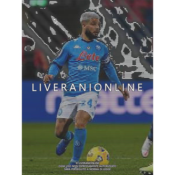 Bologna Calcio vs SSC Napoli - Italian soccer Serie A match 2020/2021, 08 November 2020 Dall&#39;Ara stadium, Bologna, Italy Photo showing: Lorenzo Insigne (Napoli) @LM/Ettore Griffoni AG ALDO LIVERANI SAS