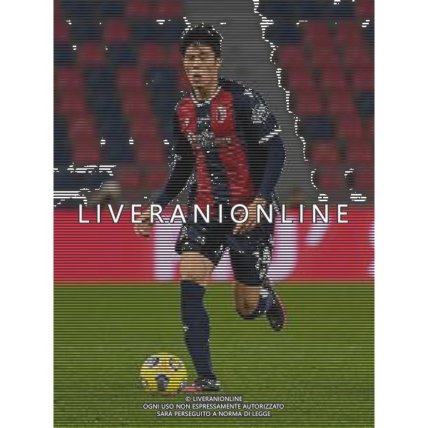 Bologna Calcio vs SSC Napoli - Italian soccer Serie A match 2020/2021, 08 November 2020 Dall&#39;Ara stadium, Bologna, Italy Photo showing: Takehiro Tomiyasu (Bologna) @LM/Ettore Griffoni AG ALDO LIVERANI SAS